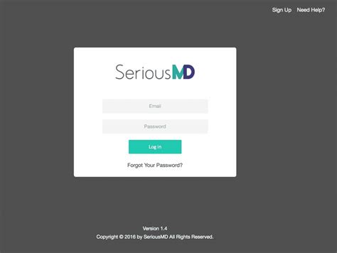 Introduction to SeriousMD .
